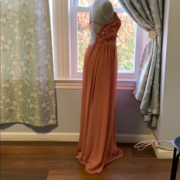 NWOT forever 21 crochet maxi dress - Picture 2 of 6